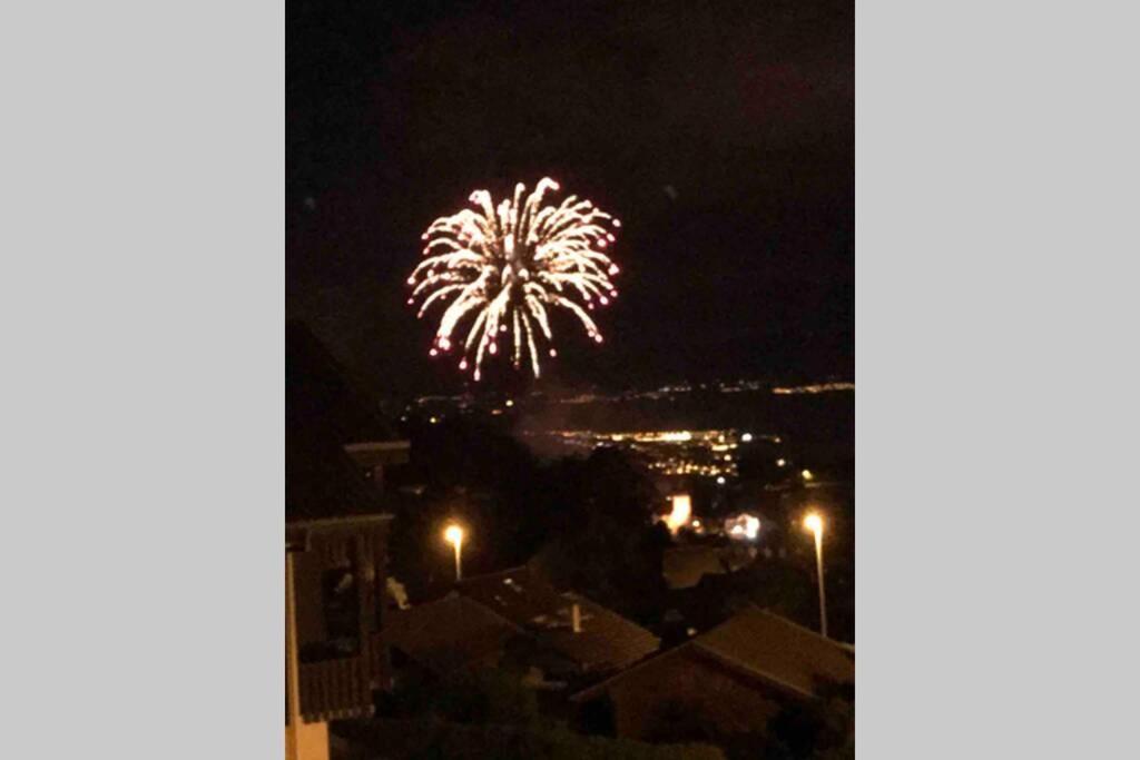 Duplex En Station Vue Sur Lac Leman Thollon-les-Memises Екстериор снимка