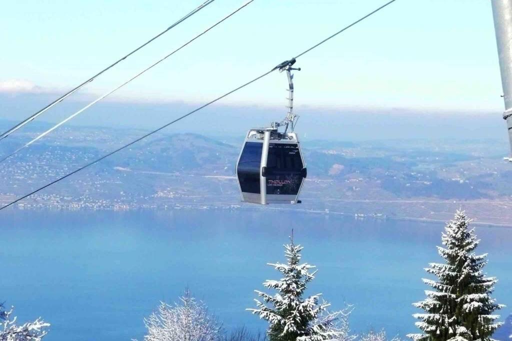 Duplex En Station Vue Sur Lac Leman Thollon-les-Memises Екстериор снимка