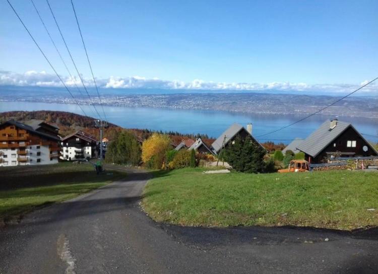 Duplex En Station Vue Sur Lac Leman Thollon-les-Memises Екстериор снимка