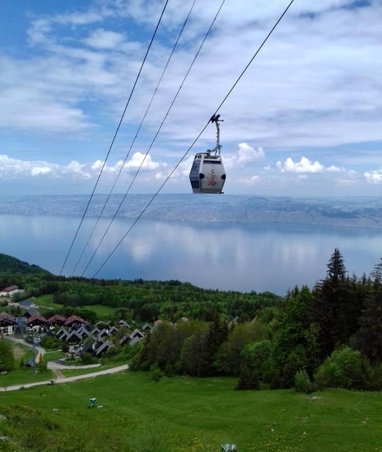 Duplex En Station Vue Sur Lac Leman Thollon-les-Memises Екстериор снимка